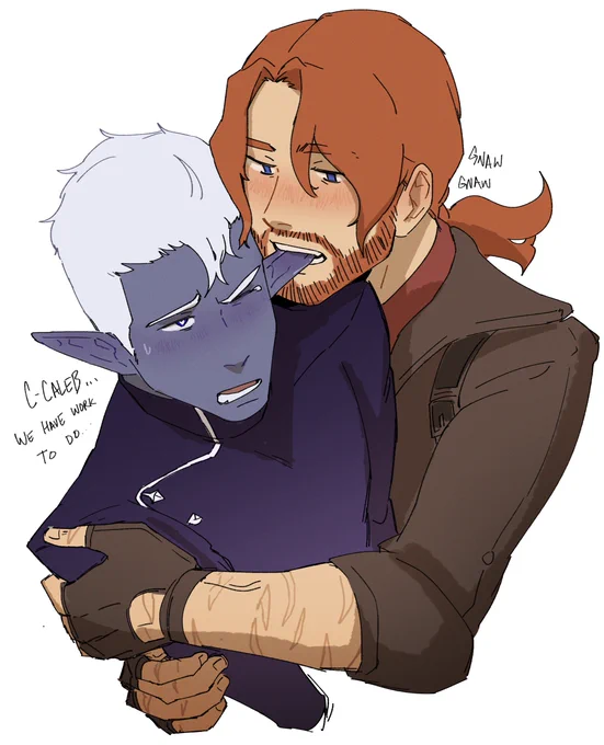 daily life #criticalrolefanart #shadowgast 