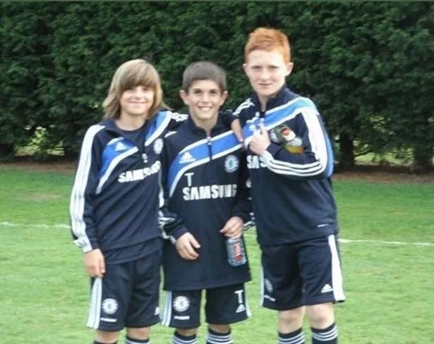 CFCRaf2's tweet photo. Rare photo of Joao Felix, Mudryk and Madueke 10 years ago. Cobham through and through. 💙 https://t.co/DgOWsbKzP8