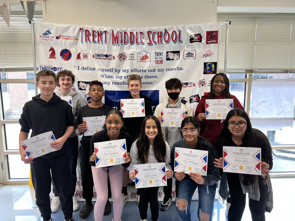 Congratulations to our 8th grade leaders of the PACK!  <a href="/TrentMSFISD/">Trent Middle School</a>