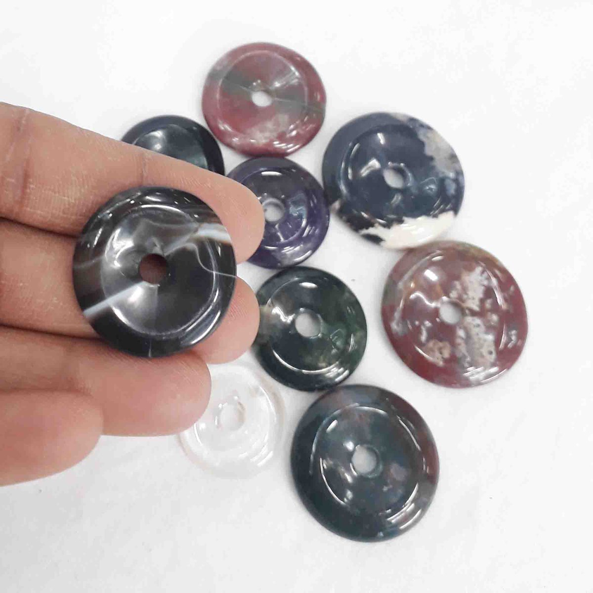 ebay.com/itm/1445359348…
#CrystalAgate #crystaldonut #DonutPendant #crystalpendants #healingcrystals #naturalagate #jewelrymaker #botswanaagate #loosecabochon #loosegemstones