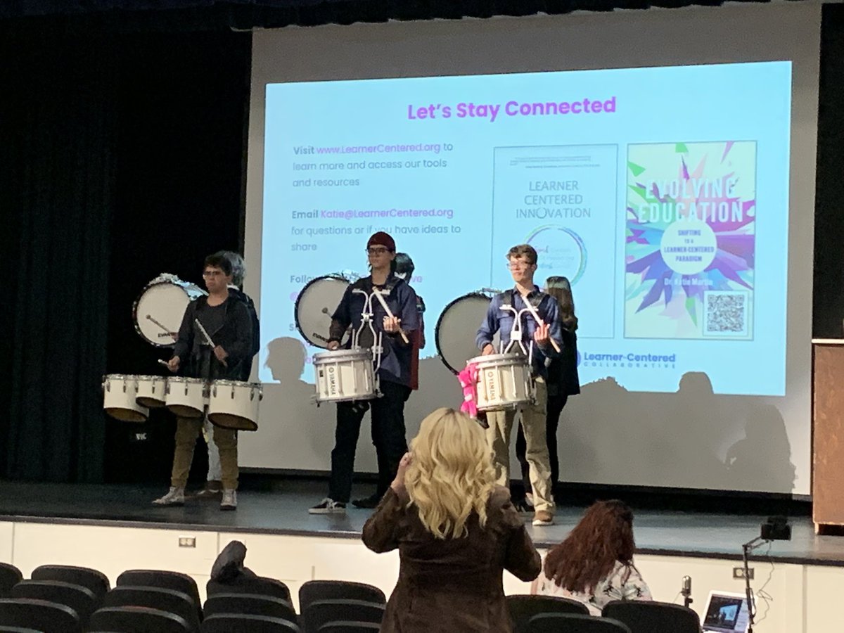Closing the Magellan Summit with a little drum line! Thanks USBE  #utahpcbl <a href="/ALPlearn/">Team ALP</a>