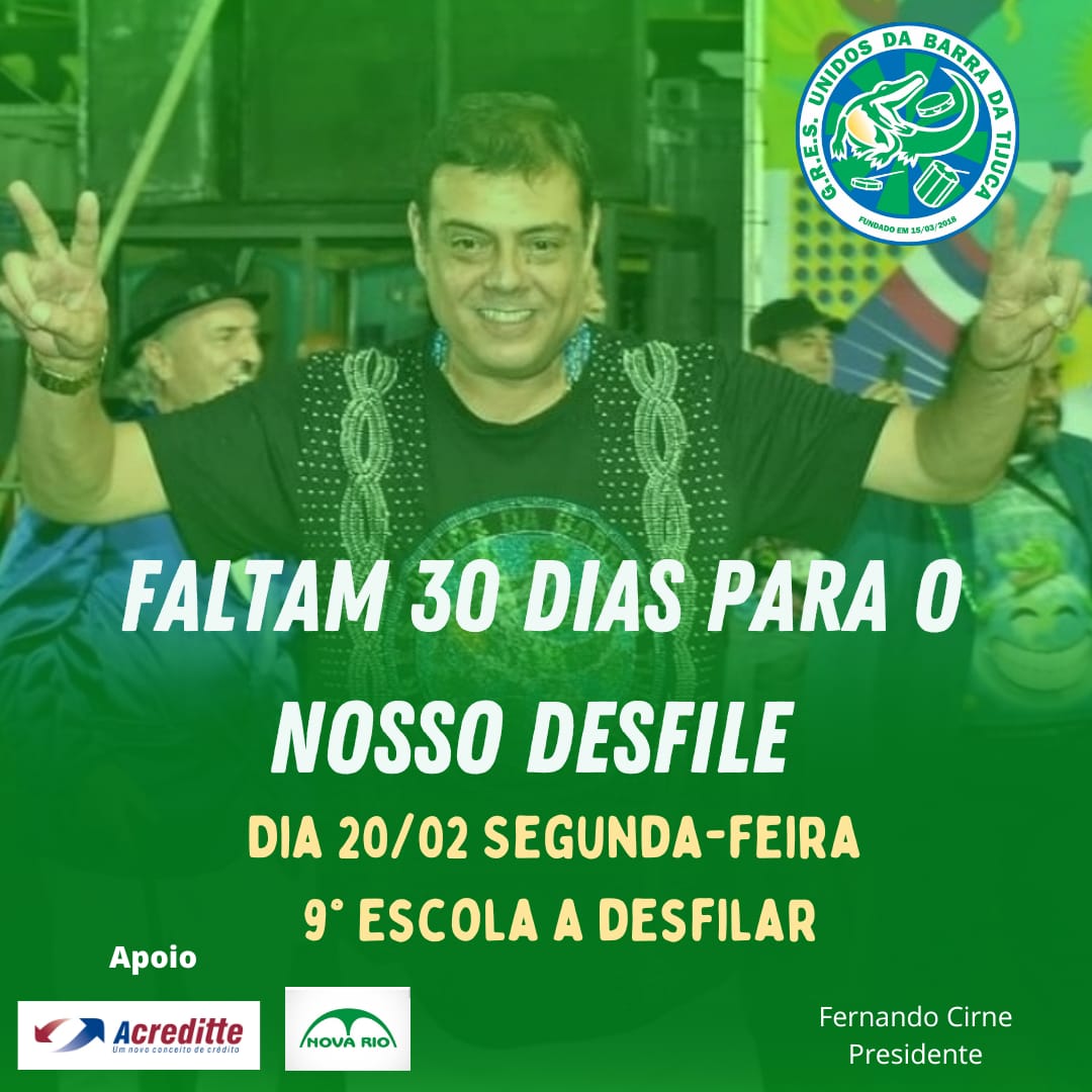 UnidosdaBarra's tweet photo. Ouçam o nosso samba 2023 !
VAI TER FESTA DE IACI...
https://t.co/OuaLwWvo8k

Boraaa UBT!! Vamos com tudo!!!

@SuperligaCarna 
@LIESA_RJ 
@cirne_fernando https://t.co/4MOcXtuNkB