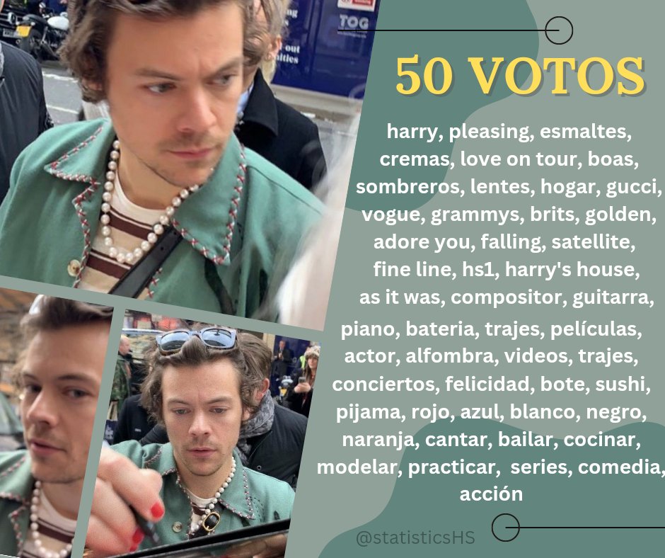 statisticsHS's tweet photo. 📈 | Estadisticas diarias.

🥇K*** ***** — 321.3k (+26k) 
🥈Harry Styles — 217k (+15k)

Diferencia — 104k 🚨

¿Qué pasa, harries? ¿Creen que harry no merece ningún premio? 🧐

A comentar todo lo de la plantilla + " I vote for #HarryStyles for #FaveResidency at the #iHeartAwards " https://t.co/DrcVPN9cuE