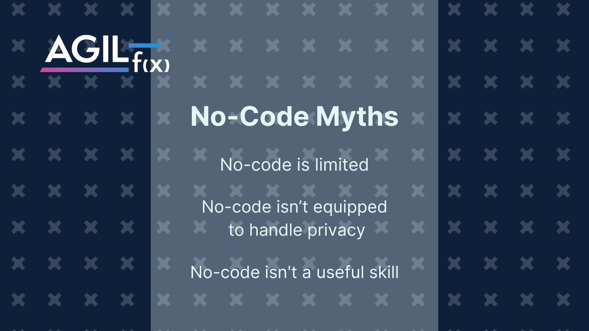 agilfxcom's tweet photo. Forget the myths—no matter what kind of project you're building, no-code has all the features you need for superior results! 

#development #nocode #bubbleio #agilf(x)

Read the blog by Bubble

https://t.co/dLthKAk5wc https://t.co/ca1CApVY6l