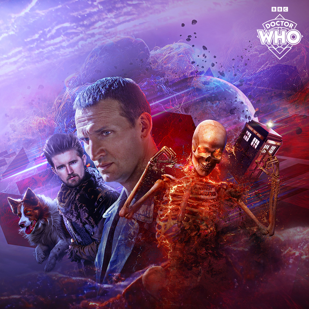 bbcdoctorwho's tweet image. Wherever alien threats manifest, the Doctor is on hand to fight every shade of fear... 😱🎧

Get these new Ninth Doctor audio adventures from @bigfinish, coming next month! Find out more here ➡️ bit.ly/3QXRCQD