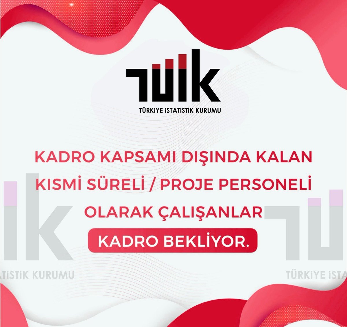 yusufyazgan37's tweet photo. Üyesini düşünen, üyesi ile düşünen bir anlayışla sendikacılık yapan Genel Yetkili Sendika Büro Memur-Sen olarak; TÜİK'te çalışan ve kadro dışı kalan 284 arkadaşımızın mağduriyetin giderilmesi için sesimizi yükseltip, #TuikKismiSureliPersoneleKadro alana kadar mücadele edeceğiz. https://t.co/h8eDMj7n9P