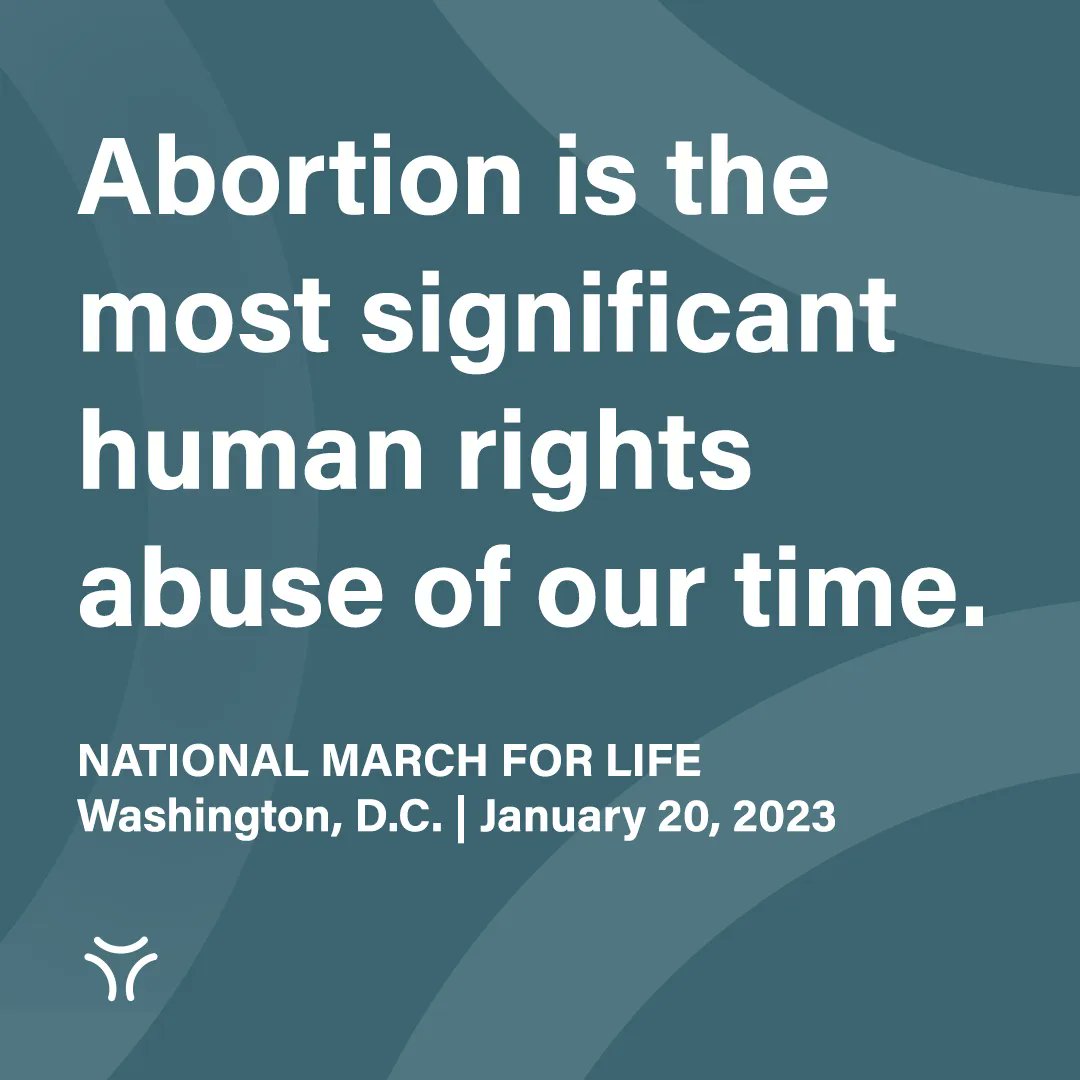 aaplog's tweet photo. Will you take a stand?
NATIONAL MARCH FOR LIFE
Washington, D.C. | January 20, 2023
#aaplog
#prolifedoctors
#prolifeobgyns
#prolifeintegrityinmedicine
#prowomanprochildprolife
#marchforlife2023
#joinaaplogtoday https://t.co/l5g2Y0UnM8