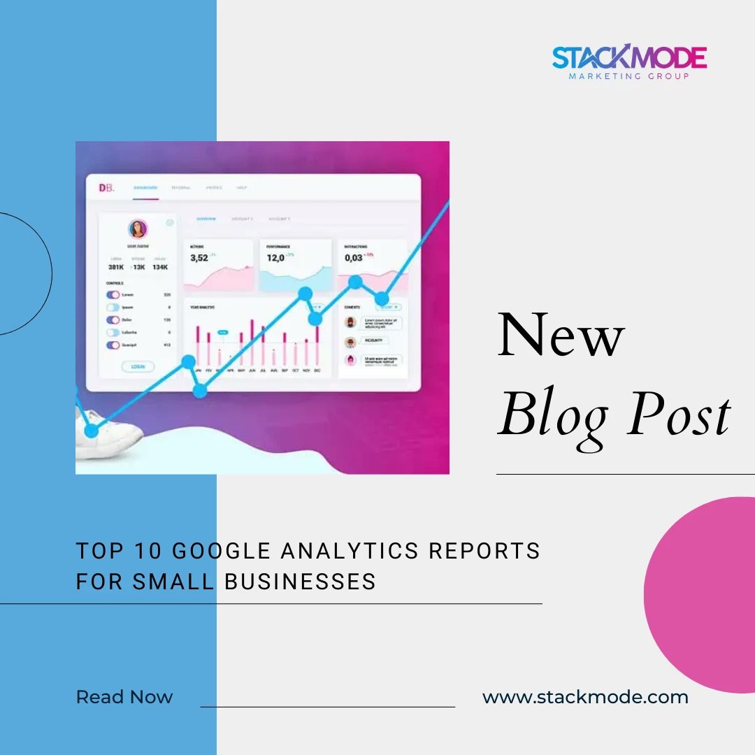 Stack_Mode's tweet photo. Top 10 Google Analytics Reports for Small Businesses
Learn more ππ https://t.co/AURE1Dypft
#StackMode #MarketingGroup #blog #newblog #googleanalytics #digitalmarketing #seo #google #googleads #marketing #googleadwords #googlepixel #socialmediamarketing #analytics... https://t.co/d2EJHPwpXg
