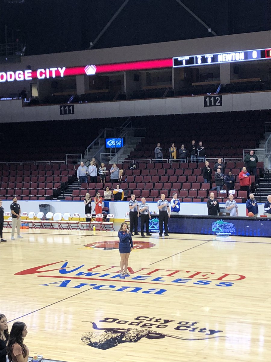 RedDemonSports's tweet photo. National Anthem sang by Amarai Bogner to start the afternoon session #TOC80 https://t.co/wR1cWevtY5