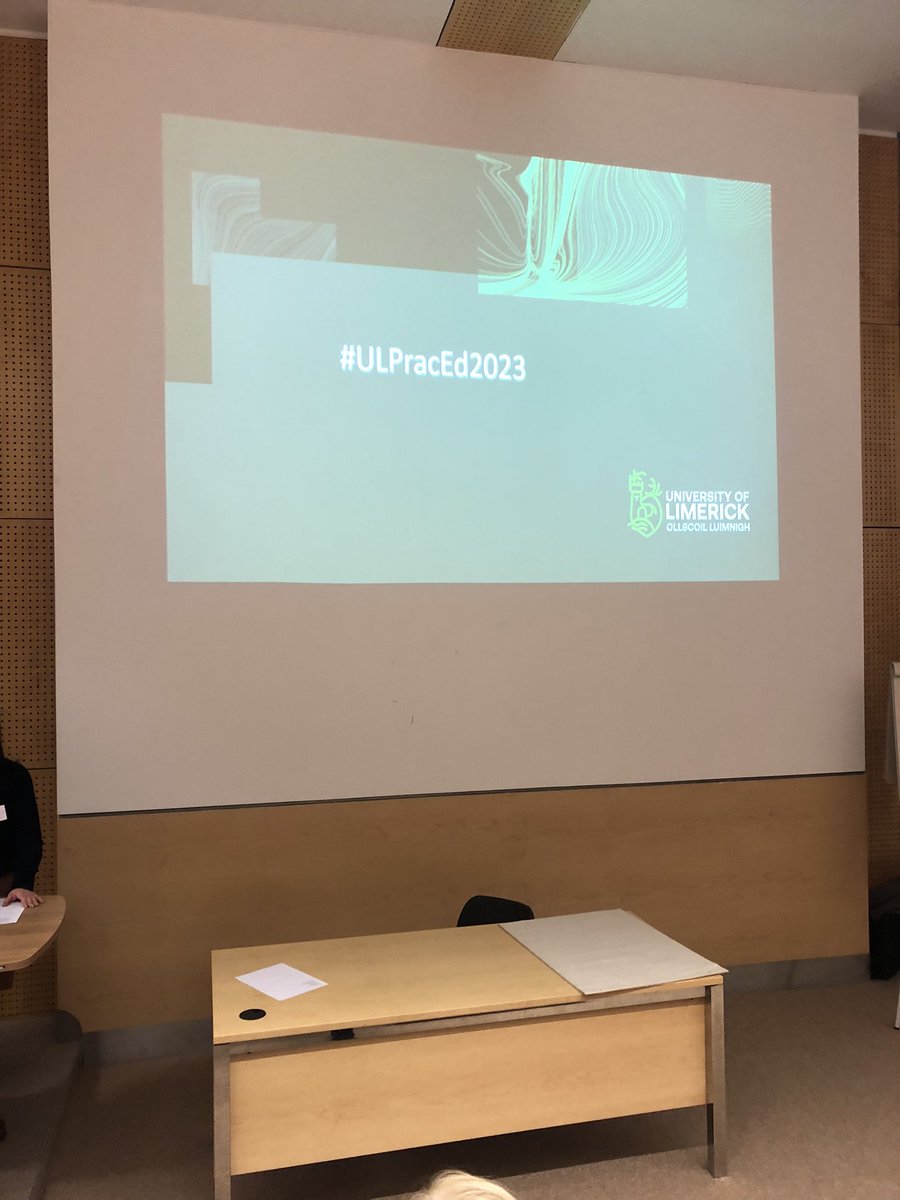 Great to be part of this Interdisciplinary sypmposium! Such a great day full of insight and innovation aimed at improving practice education #ULPractEd2023