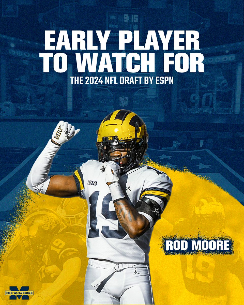 on Twitter "Rod Moore has been named one of the top