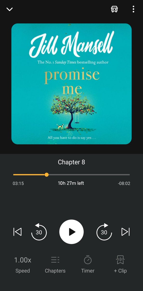 jowhitehead6's tweet photo. @JillMansell Didn't get chance to start this yesterday, but have made time today. Really enjoying it and already feel invested in the characters. Love your work and cannot believe this is book number 34, having read the previous 33. No pressure for number 35! 😀 https://t.co/azpMyKXw7v
