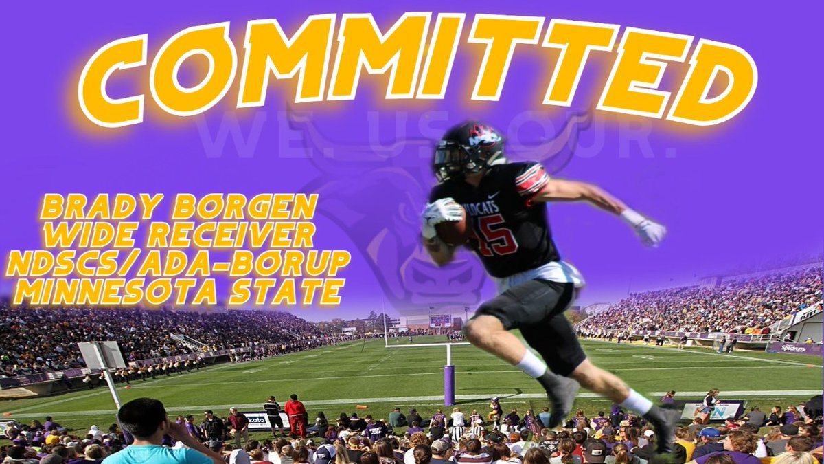 Super excited to announce my commitment to Minnesota State University Mankato! Huge thanks to @CoachHJones @hoffner_todd @bob_jerdee @NDSCSCoach_Izz              #RollHerd