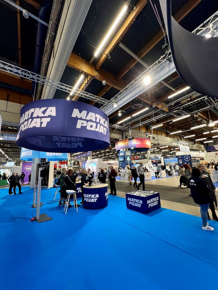 Matkapojat on mukana MATKA23 messuilla Helsingin Messukeskuksessa. Messut ovat avoinna pe-su 20.-22.1. Olet lämpimästi tervetullut osastolle 6h50 nappaamaan messutarjoukset ja osallistumaan arvontaan! Nähdään matkamessuilla! 👋 #matkapojat #matkamessut