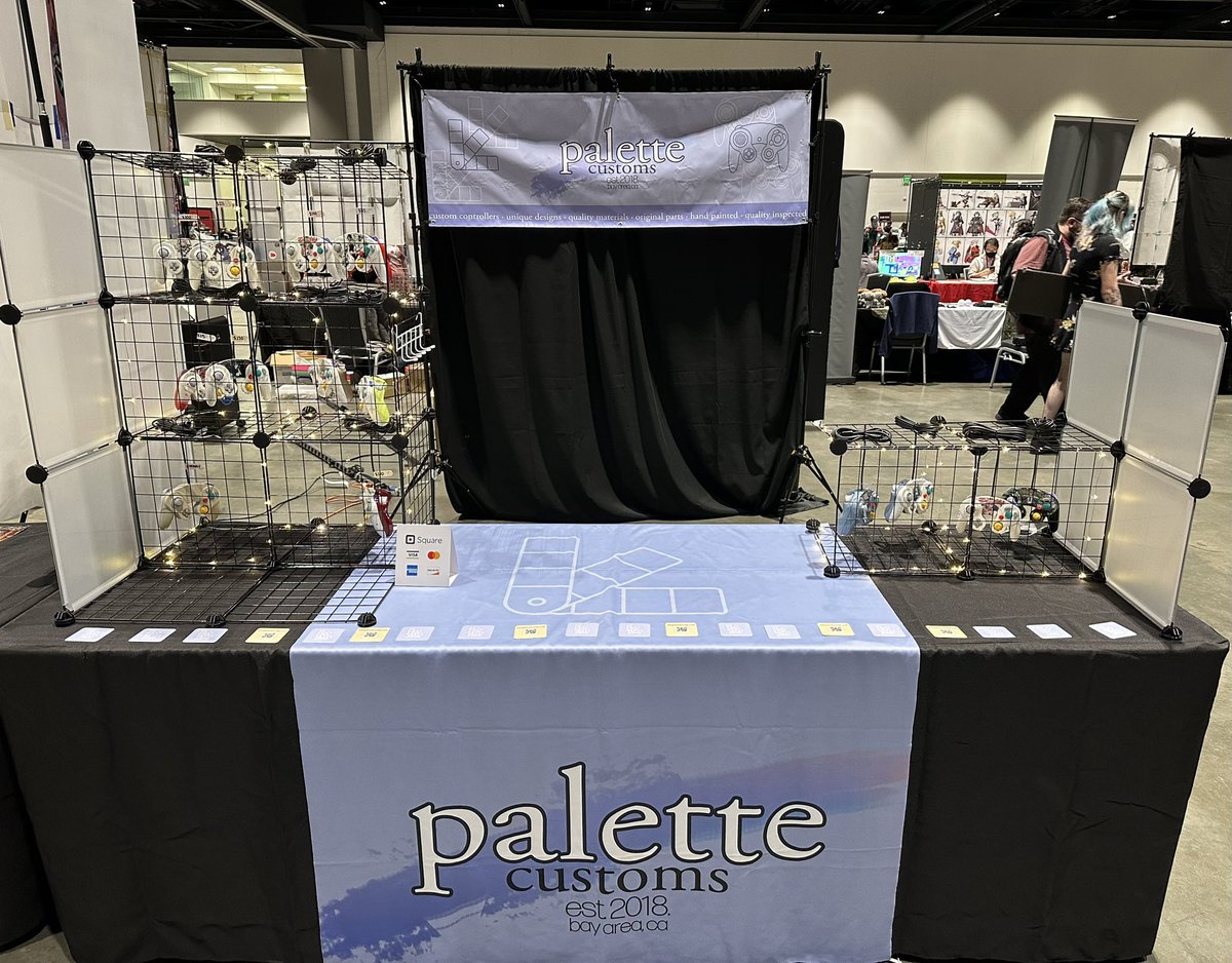 palettecustoms's tweet image. 🚨PALETTE CUSTOMS BOOTH IS LIVE!

We are doing a giveaway for anyone at the venue!

Visit us and show that you LIKED and RT this post and you&apos;ll be entered in a raffle for a chance of getting a FREE CONTROLLER!