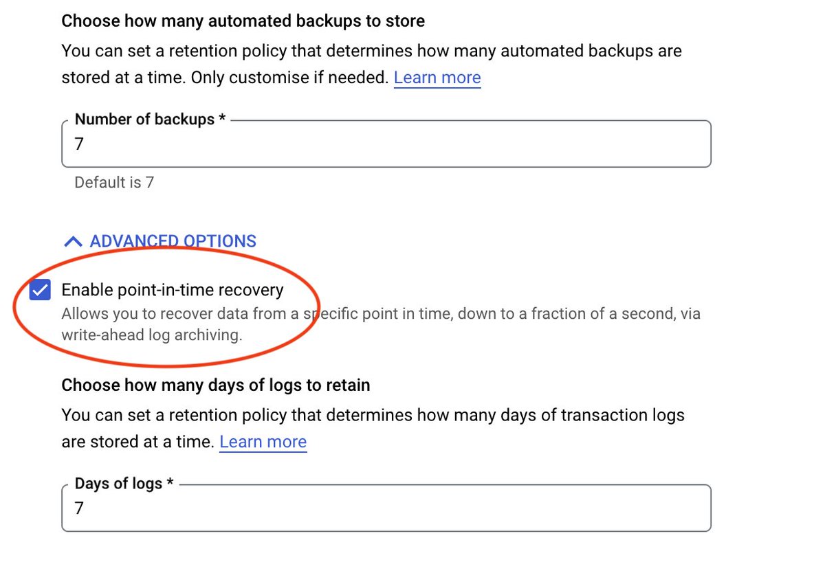 sky_vst's tweet image. PITR for MS SQL is here for general availability - the Cloud SQL for SQL server in the @googlecloud  now supports point in time recovery. It is one of the “must have” features for RDBMS. Great job team! More details in the docs here. #SQLserver #CloudSQL
cloud.google.com/sql/docs/sqlse…