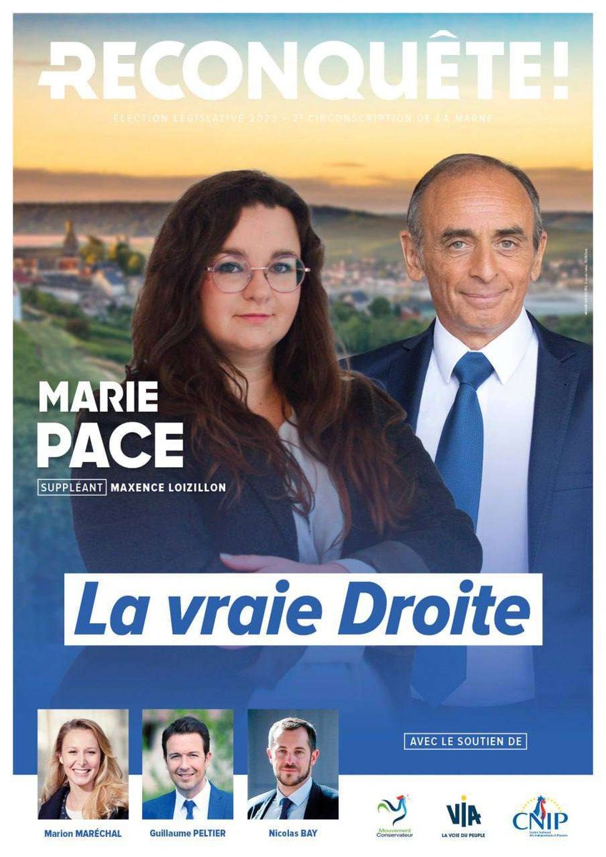 🔵⚪️🔴 Ce dimanche 22 janvier, on soutient Marie Pace pour les législatives partielles dans la 2ème circonscription de la Marne. #legislativespartielles #circo5102