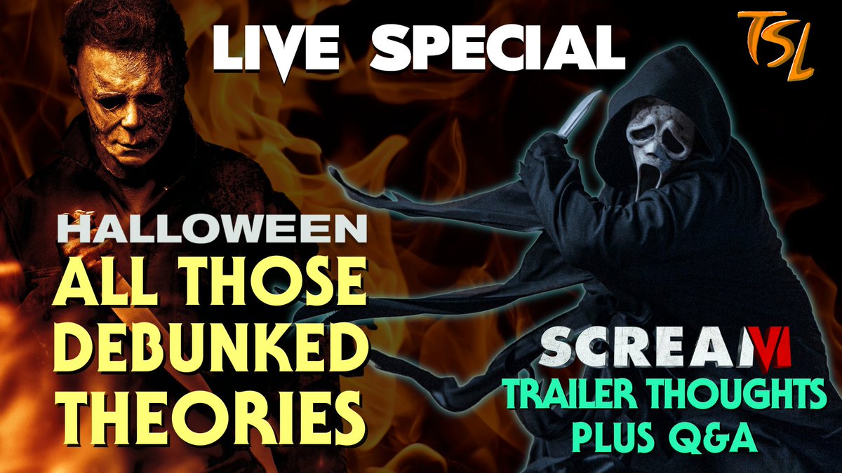 Join us live tomorrow where we talk Debunked Halloween Theories and the new Scream VI trailer.

11.30am EST / 4.30pm GMT

youtu.be/iTHxCUZCpHs

#Halloween #ScreamVI    #slaughteredlambmoviepodcast
