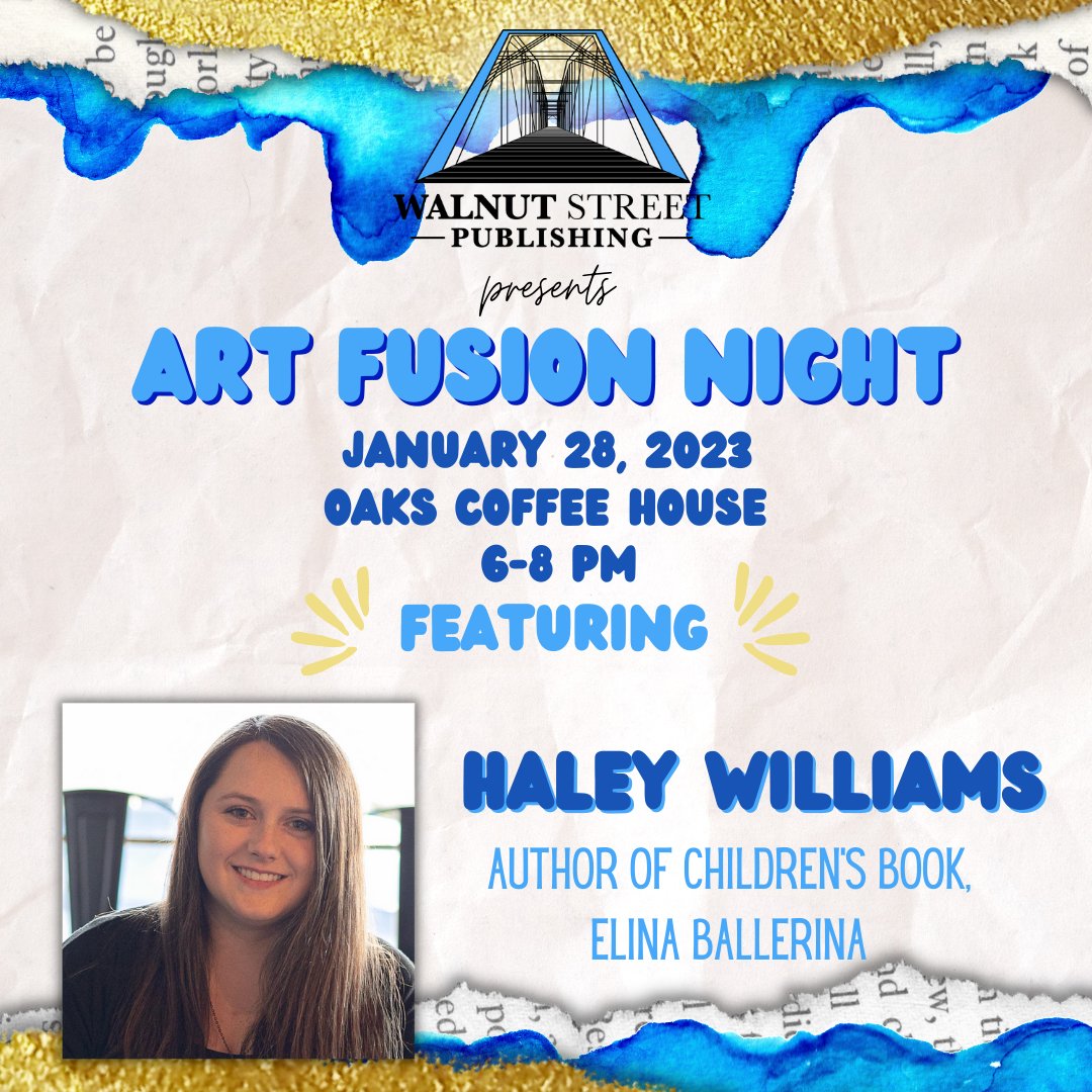 WSPubCHA's tweet photo. Art Fusion Night is coming up quickly! We will announce the featured artists every day leading up to the event on January 28th.
We can't wait to see you there!
@authorHaleyW #Chattanooga https://t.co/vFk1iEIwF4