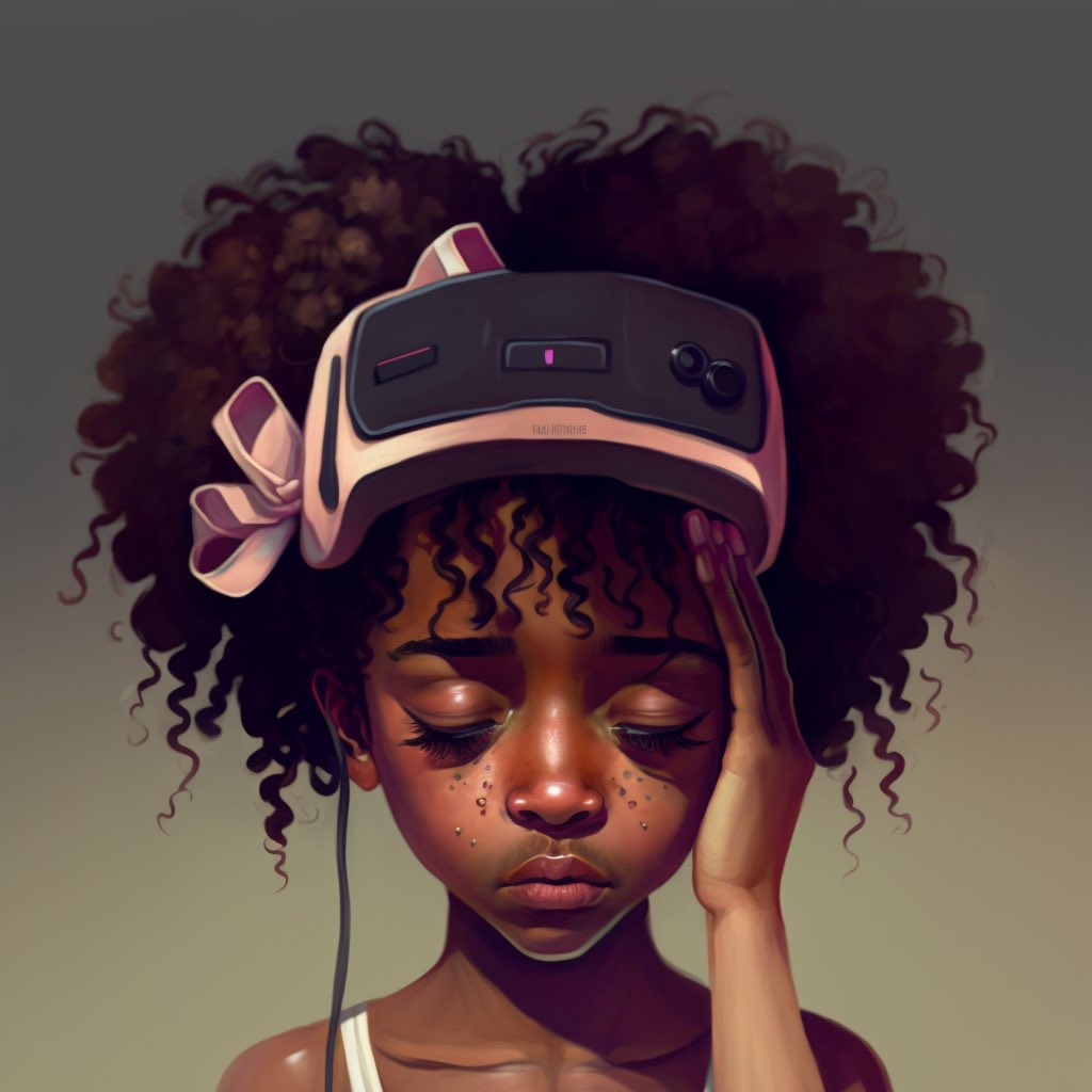 OpeTheStylist's tweet image. /imagine me upset that my favorite VR metaverse platform is closing and no one understands what I’m talking about. 😢🙄😵‍💫