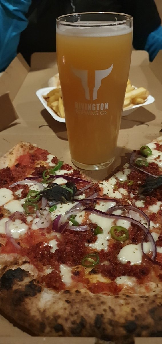 WeeFreeMan1's tweet photo. @Rivvybrewtap .oops forgot to say where I was .Having Friday tea out with @DoughNCo pizza https://t.co/E2Bm0MIAV4