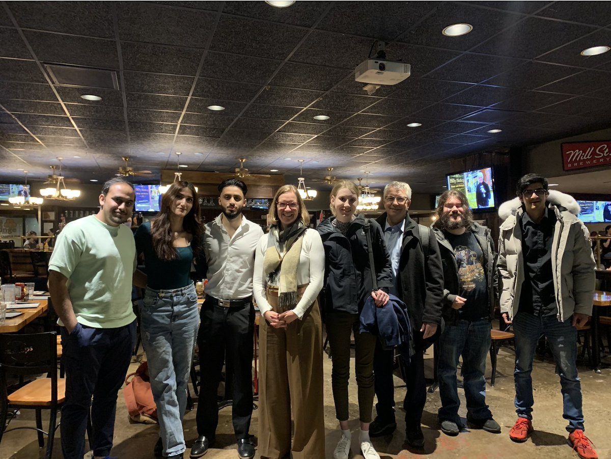 OYLorg's tweet photo. #Ontario young liberals kicked off 2023 by hosting some special guests!

Picture 1: @UGYL were joined by @karinagould and @LloydLongfield 
Picture 2: @VBadawey visited @Brockuyounglibs 
Picture 3: @queensliberals hosted @L_MacAulay and @KamalKheraLib https://t.co/YvrqIlrqiY