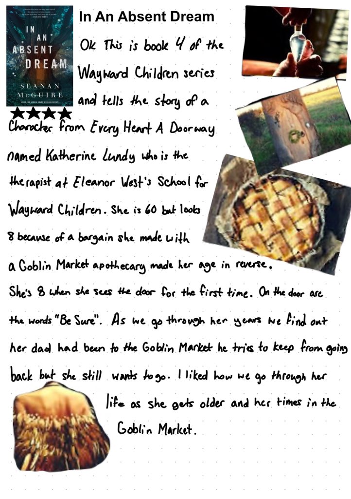 Hi!! It’s been awhile since I’ve posted a review and I’m not pleased with this one I’m posting it anyway I read this for <a href="/BeSureAthon/">Be sure Readathon / Every Heart a Readathon</a>