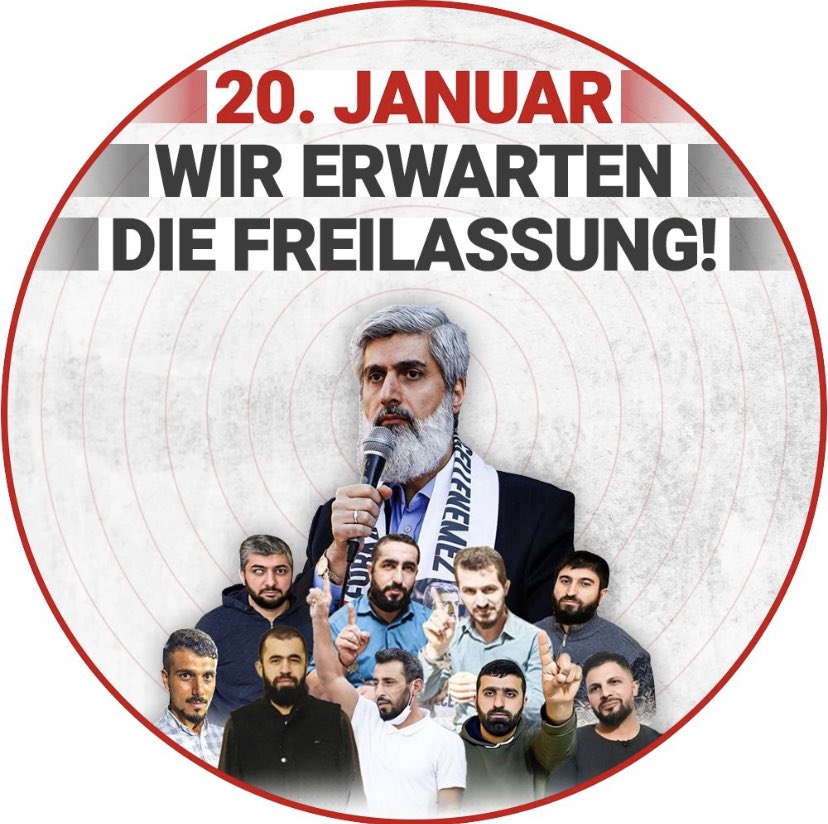 husnaqari's tweet photo. AlparslanHoca TahliyeEdilsin
#AdanaAdliyesi
#20OcaktaTahliyeBekliyoruz

Die letzten Minuten des Prozesses laufen. Möge Allahua taala den Richter haqq sprechen lassen und unseren Imam und unsere Geschwister freilassen https://t.co/mR35gaKP0R