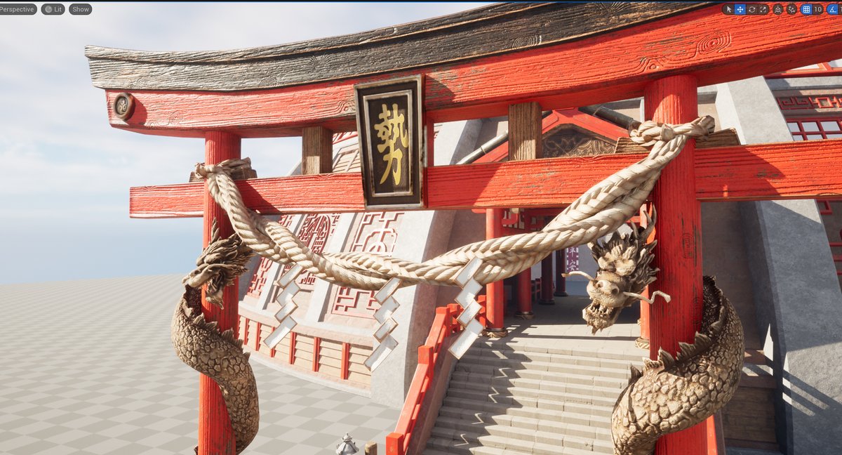 GameDevRepublic's tweet photo. WIP 3d Naruto Chunin Exam Stadium in the style of For Honor made with #UnrealEngine  #Maya, #ZBrush, and #Blender3d.

#NARUTO #madewithunreal #UnrealEngine5  #BORUTO #3dart #narutofanart #NarutoShippuden #3dmodeling #gamedev  #ForHonor #blender #3D  #gamedev #indiedev https://t.co/2q8xQmbKFR