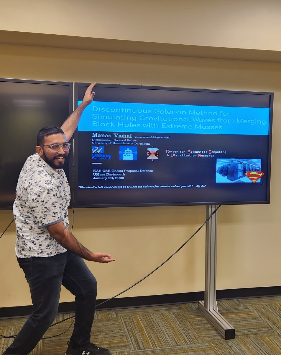 manas_vishal's tweet photo. Proposal defense done✌️
1 more milestone to go for Dr. MV https://t.co/Dk0bTckzm6