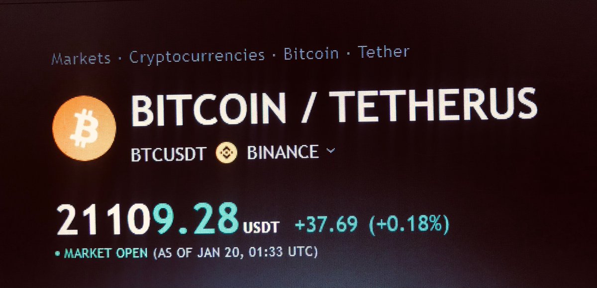 DeevynCrypto's tweet image. #Bitcoin @ $21,000

Are the Bulls back in Control or is this #hopium 

🧵Read