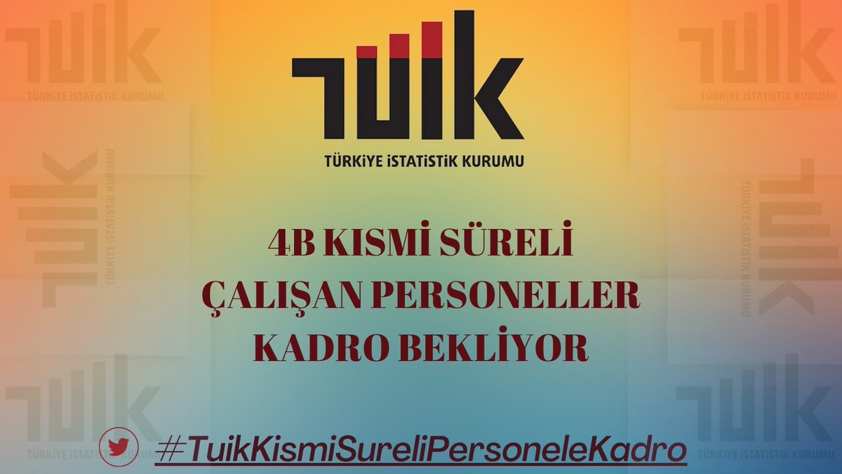 nnurmstf06's tweet photo. @yusufyazgan37 @AvOzlemZengin 
@barisaydin06 
 #TuikKismiSureliPersoneleKadro https://t.co/kFOEHz8tzX