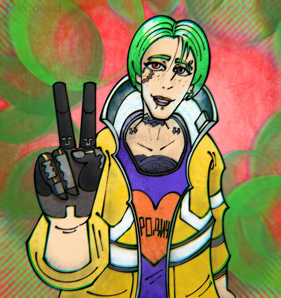 medoved2's tweet photo. #Cyberpunk2077 #CyberpunkEdgerunners #ArtistOnTwitter 
Cyberpunk main character https://t.co/oMsiEw5oqY