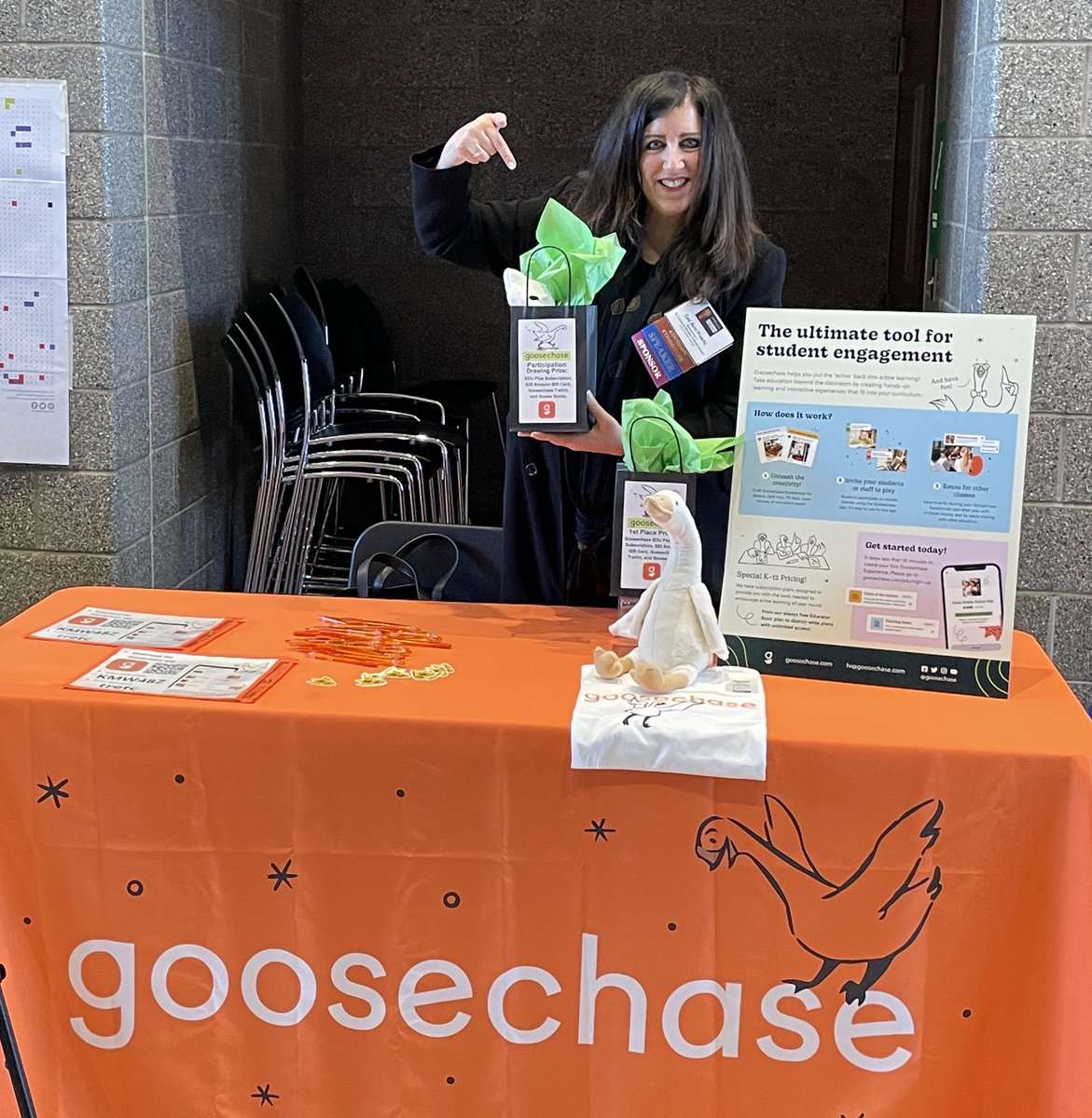 magistrazee's tweet image. Thanks for supporting #Tretc2023 - for the Great prizes and for all you do for educators! I❤️ @GoosechaseEDU #Goosechase