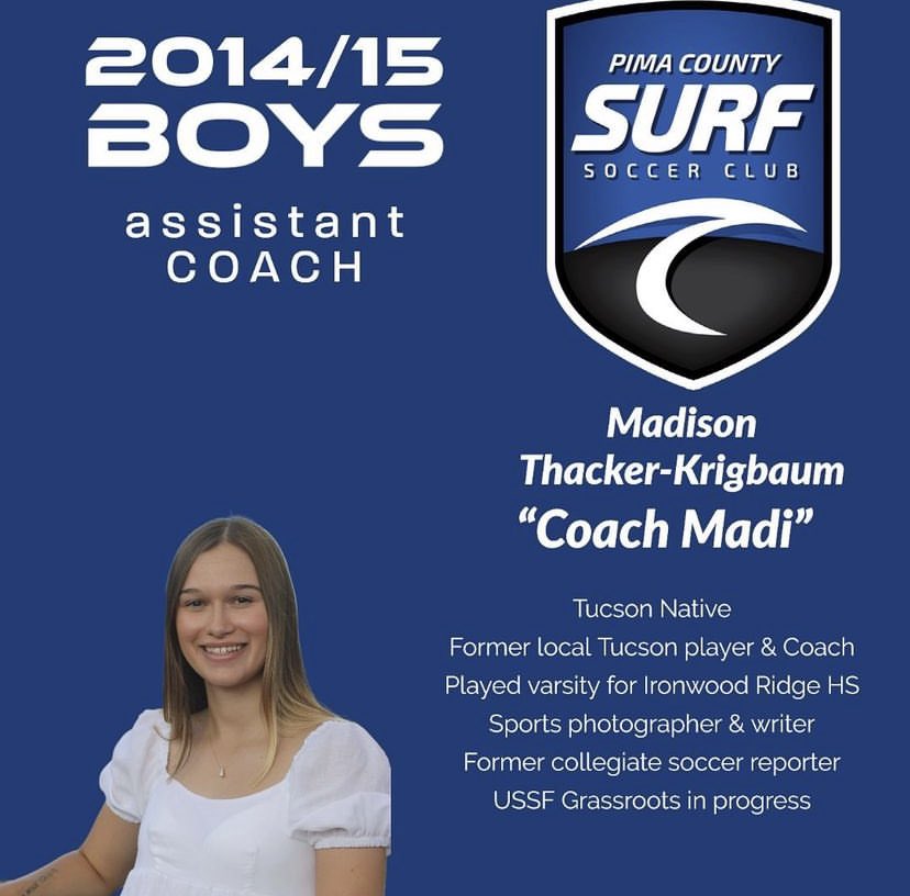 Mthacker_14's tweet photo. Overdue for a update so here it is. Excited to join Pima County Surf as an assistant coach and helping to produce social media content! Let the journey begin ⚽️ https://t.co/c1yfu3cNnV