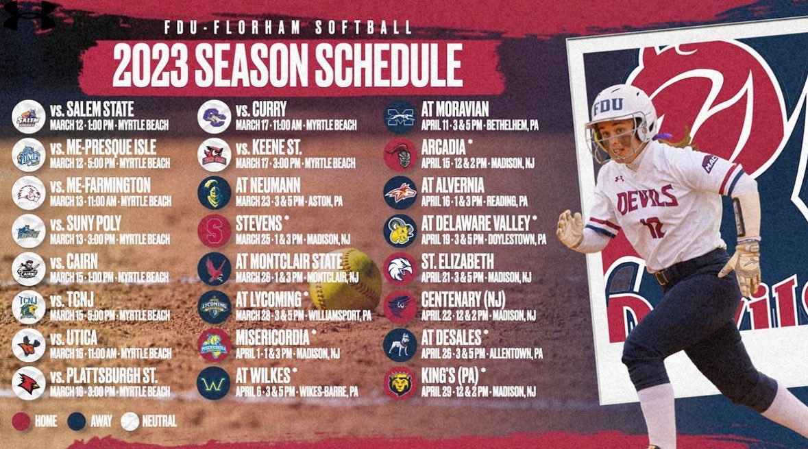 FDU Devils Softball tweet media