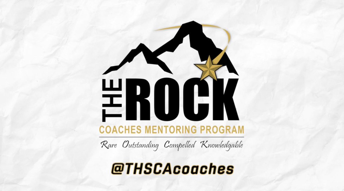 CoachEvans903's tweet photo. Thank you to my AD Coach Farrell and my HFC @JoshStrick for nominating me for the R.O.C.K mentoring program. With GOD’s power @THSCAcoaches has selected me to be a part of their 23’ class! I am HONORED and excited to get started! #ThanksMaAndPops 🙏🏾 this is for y’all! https://t.co/dpDockQLug