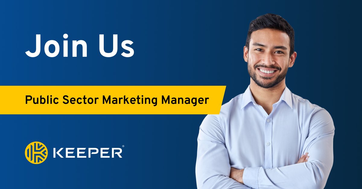 Keeper Security on Twitter "We’re hiring a Senior Public Sector