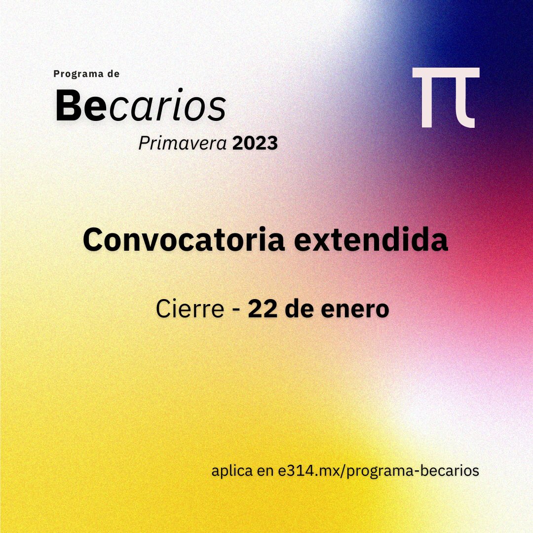 Estudio 3.14 tweet media