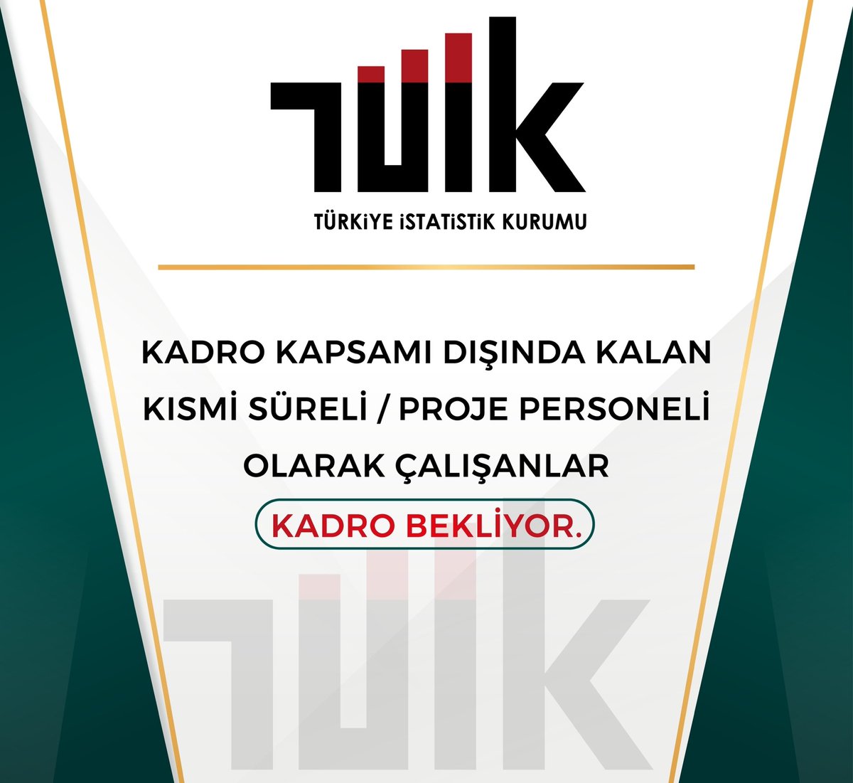 nnurmstf06's tweet photo. #TuikKismiSureliPersoneleKadro
@_aliyalcin_ @yusufyazgan37 @BuroMemurSen_ 
@MemurSenKonf https://t.co/KomL4ZKJ1O