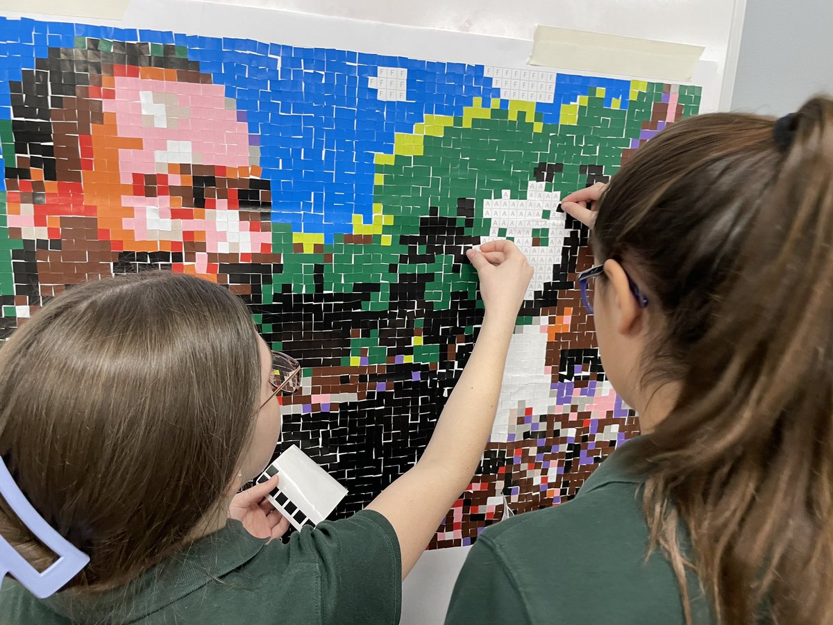 magistrazee's tweet image. We finished the @byStickTogether from #TRETC2023 conference Martin Luther King at my school thanks to students who love any opportunity to “stick together.”