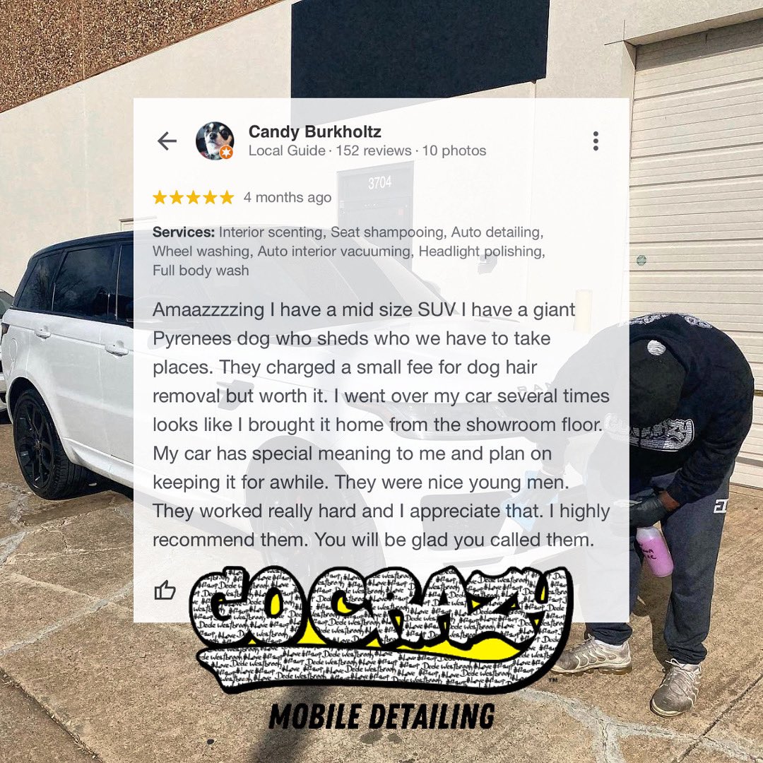 Don’t miss out and book today. Don’t forget to write a review for 10% off. 📝