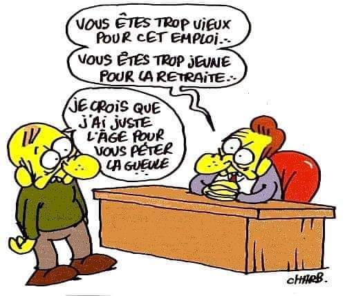 ornikkar's tweet photo. Travailler plus longtemps ? (Par Charb) https://t.co/OEagheu7TV