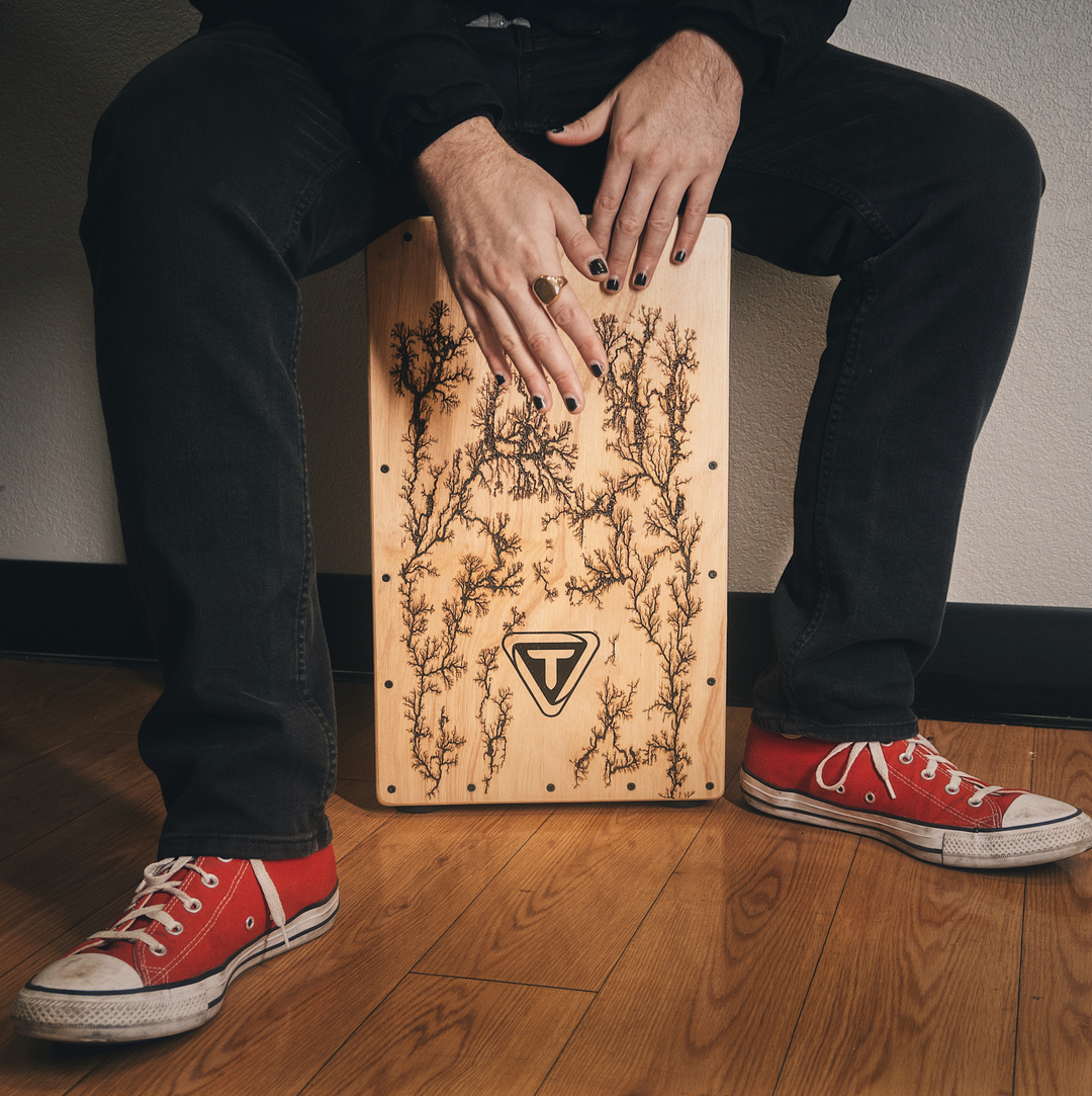 impulsemusicco's tweet photo. Every Cajon is unique, just like every musician. 

The beautiful dark streaks permeate through contrast beautifully with the natural light color of the Siam Oak. No two are alike. 

You can find percussion instruments and so much more at Impulse Music Co. 

#cajon #uniqueinstrume https://t.co/LyOJ1tpt85