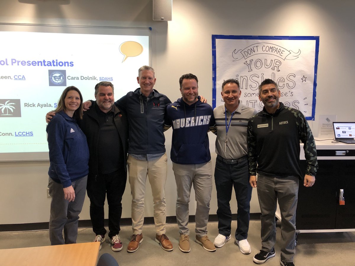 Thank you to our extraordinary high school Principals for stopping by today to connect with our Seahawk families. All wonderful choices!