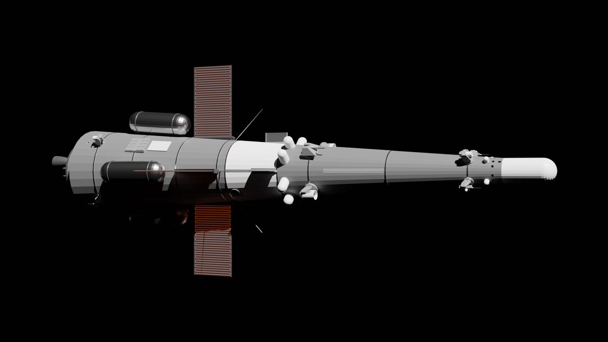 OneSidedBattle's tweet photo. Progress on the interior systems of the Constellation class frigate #scifi https://t.co/lRpEp7bkBZ