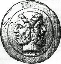 KNeville_Quest's tweet photo. the festival of the return of the sun was celebrated throughout January, overseen by Janus, the god who looks at the past and heralds the future, simultaneously. https://t.co/EwJjMzjvYI