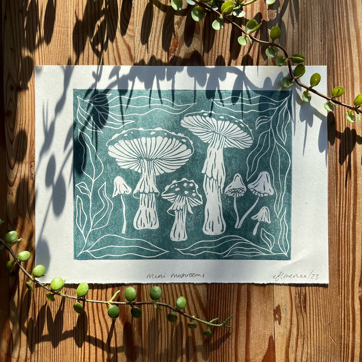 elise_designs's tweet photo. My newest little print 🍄 https://t.co/WNqfVYZx62