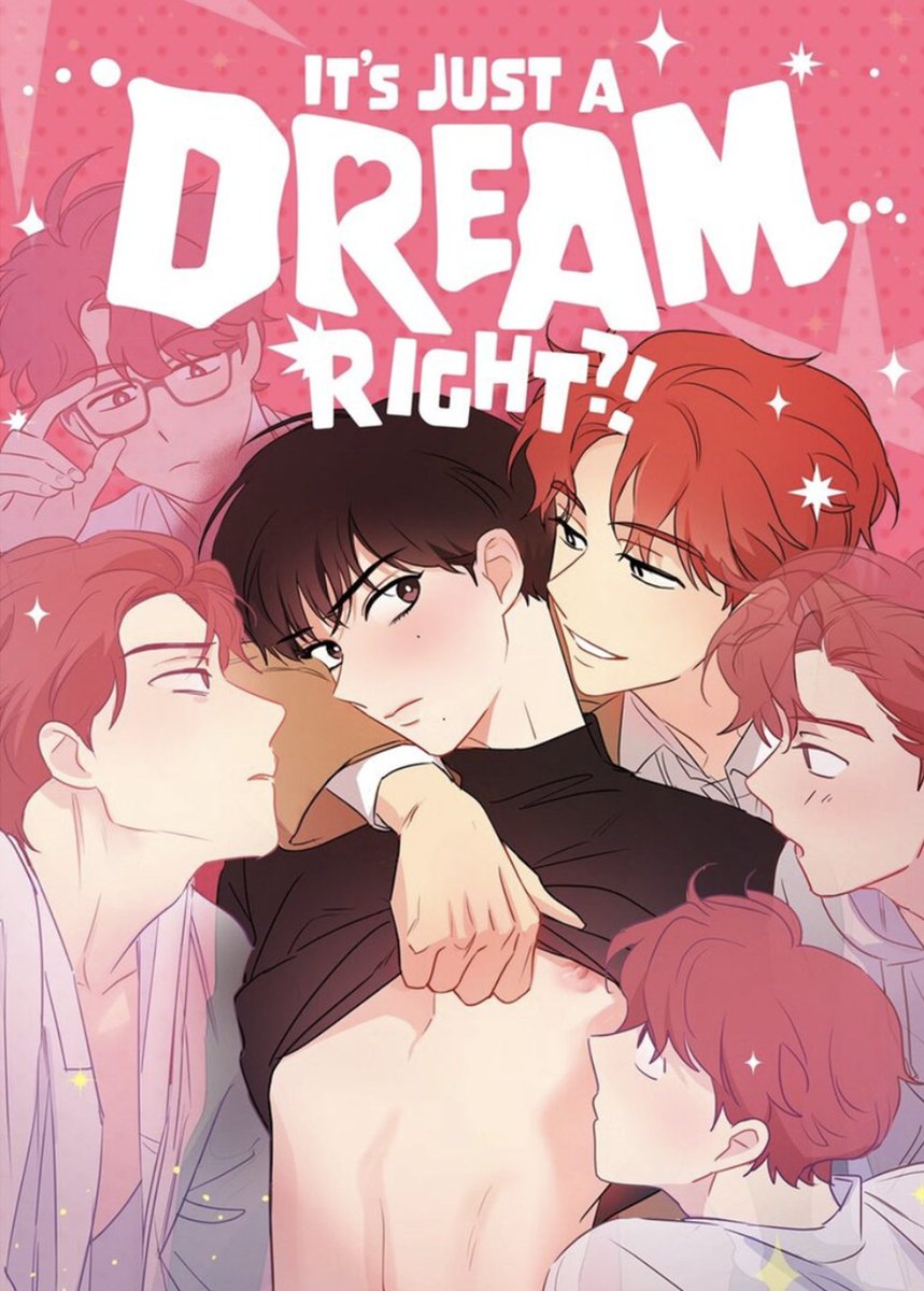 giulia_glover's tweet photo. A DREAM or a NIGHTMARE?

"It's Just a Dream Right?" is HOOOOT!

Ibeom is a modern "dream shaman", but he's cursed by uncontrollable sexual arousal... 

How could his new employee, Jungoh... HELP him?
 
Author: White Eared
Class: Manhwa

#yaoi #itsjustadreamright #manhwabl  #hot https://t.co/lkWIj7JZJc