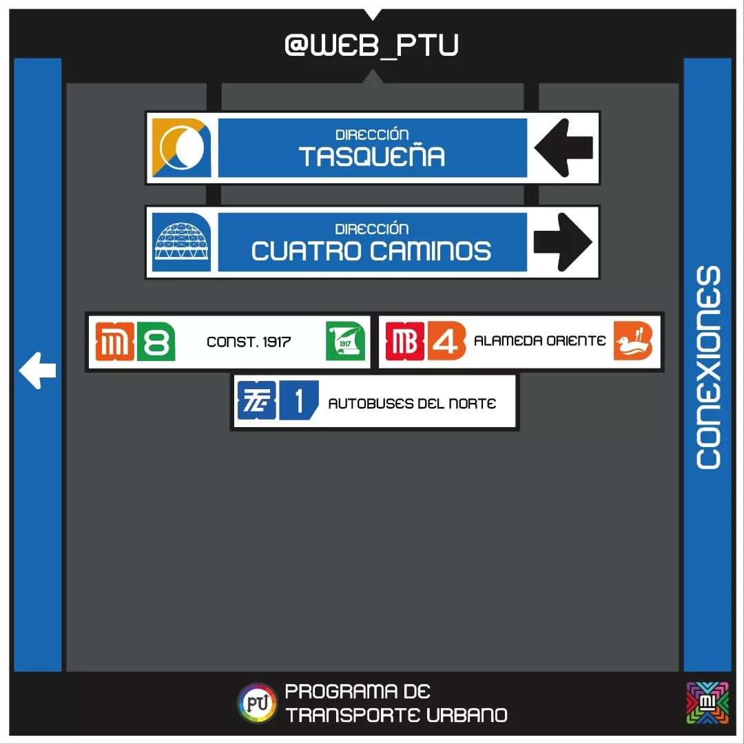 Web_PTU's tweet photo. Conexiones con:

STC Metro
Línea 8: Martín Carrera / Constitución 1917

BRT Metrobus
Línea 4: Servicio Hidalgo / Alameda Oriente

STE Trolebús
Línea 1: Autobuses del Norte / Autobuses del Sur

 #movilidad #metro #cdmxlife #cdmxtrain #centrohistórico #bellasartes https://t.co/ATxIsvjodP